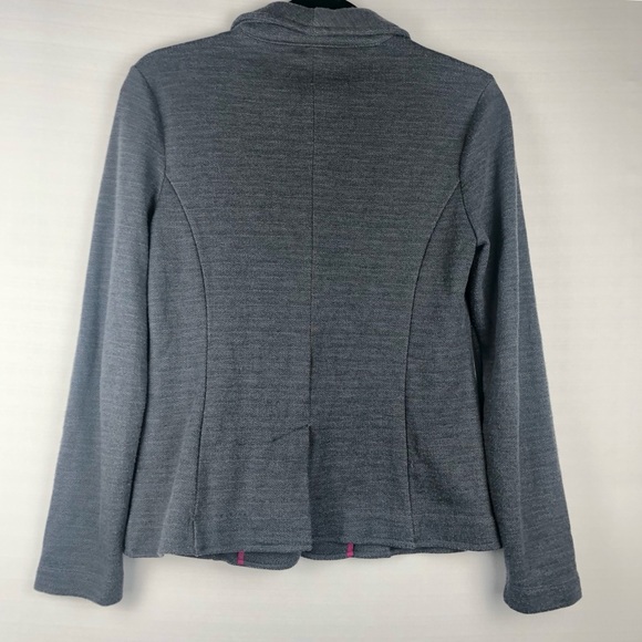 Banana Republic Blazer Women’s S Gray Sweater Material. - Picture 3 of 6